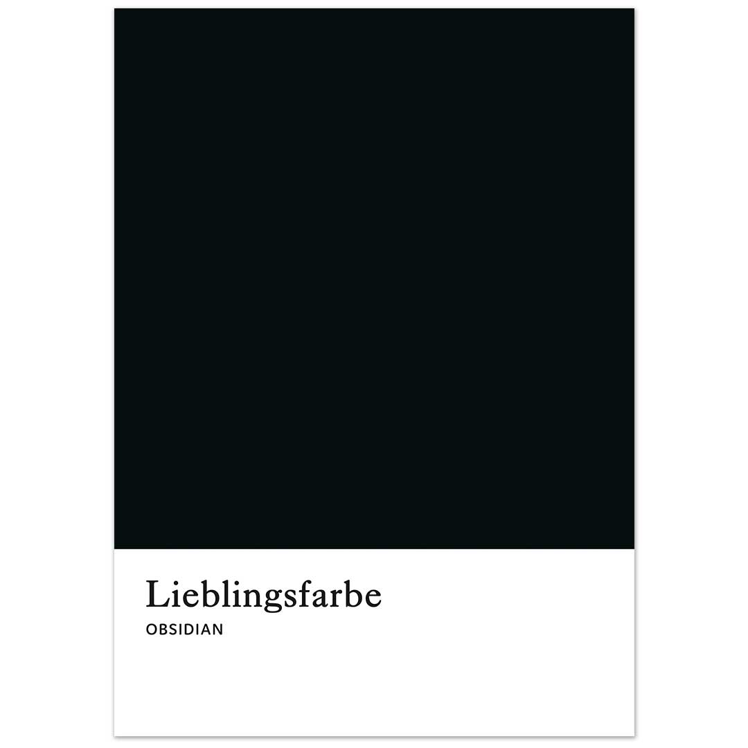 Lieblingsfarbe »Edelsteine« – Obsidian