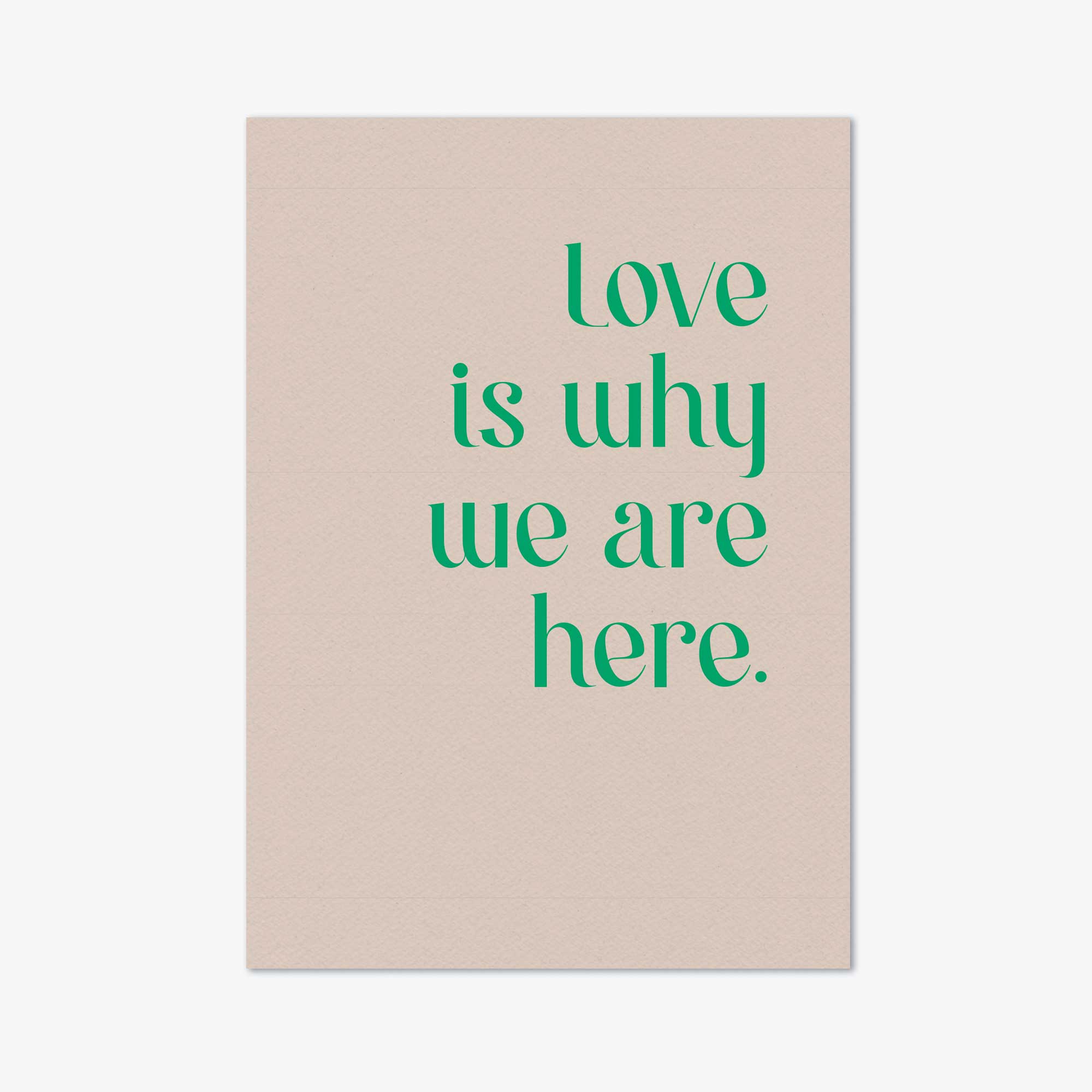 »Love« – 3er-Set Postkarten